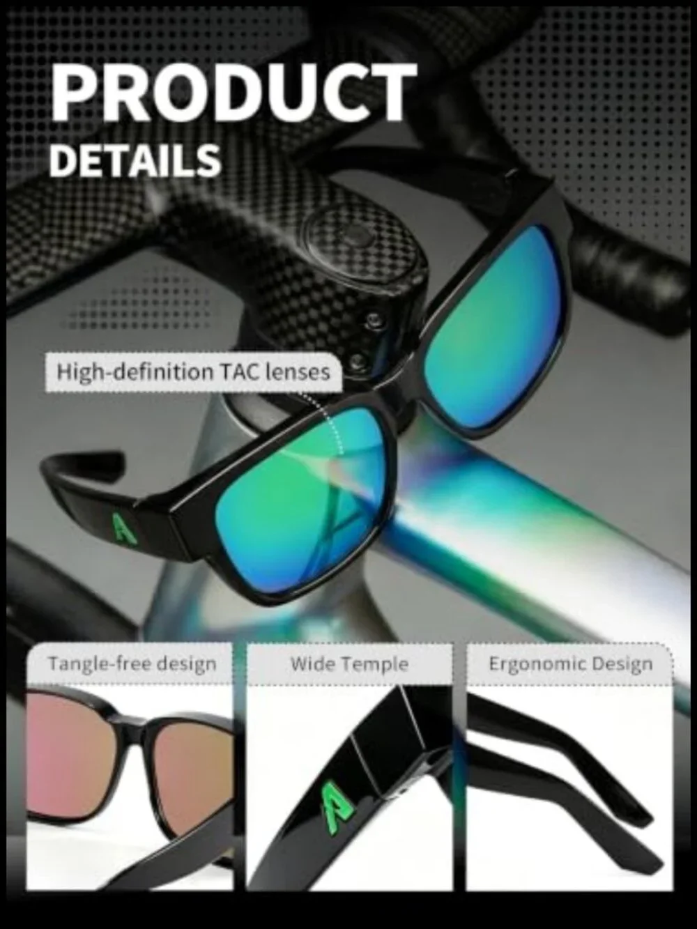 Oversized Polarized Fit Over Square Sunglasses